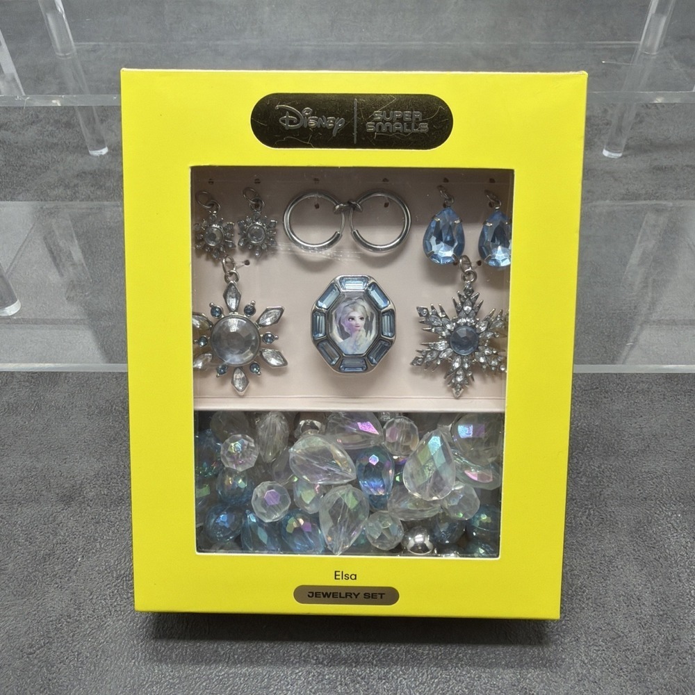 Disney Super Smalls DIY Jewelry Set Frozen Elsa Kit Open Box
